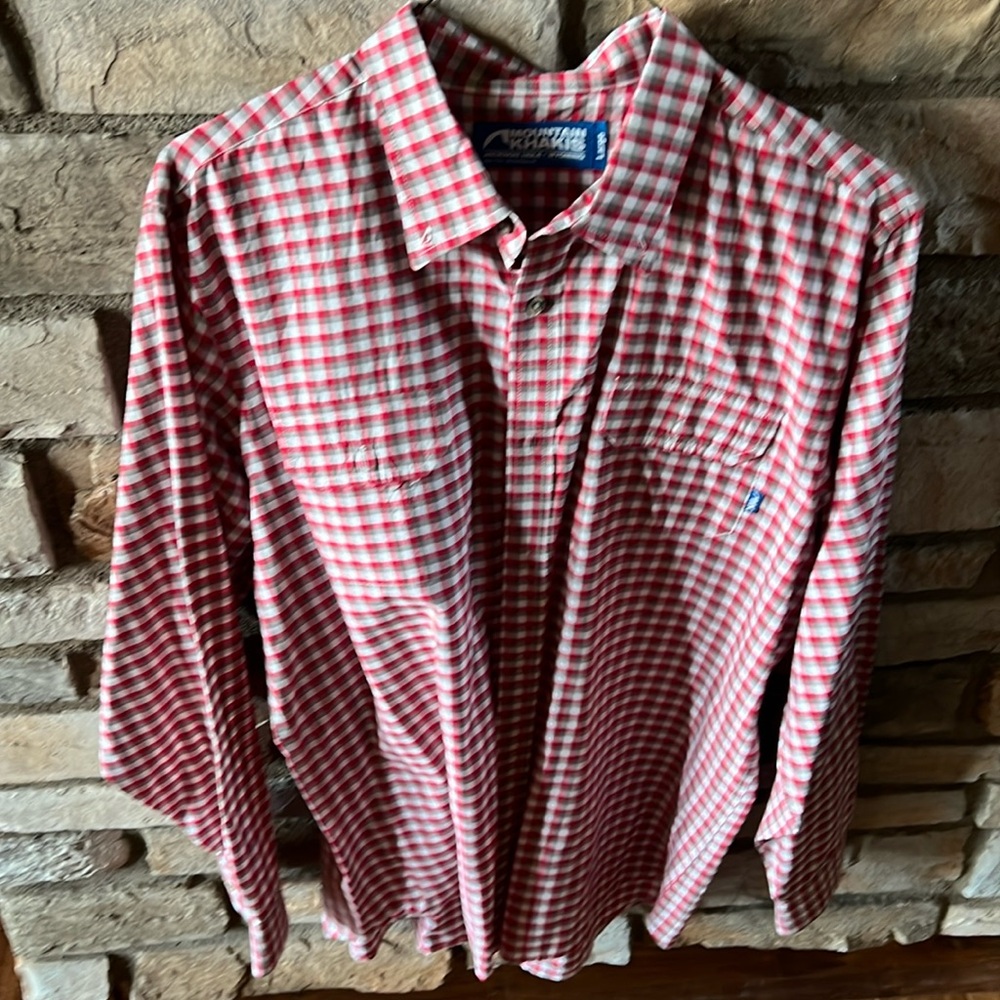 Mountain khakis shirt, large